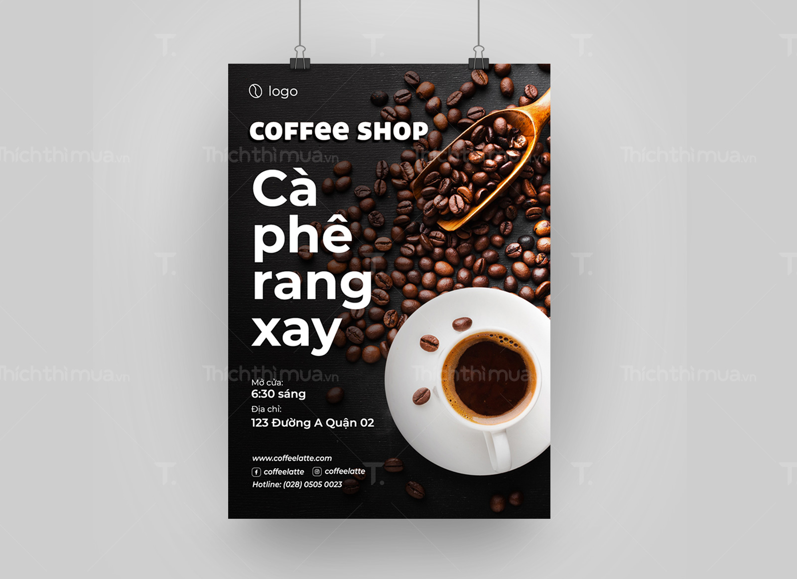 Poster giới thiệu màu đen